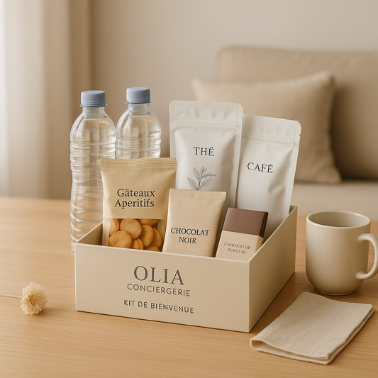 Kit de Bienvenue Premium – Olia Conciergerie