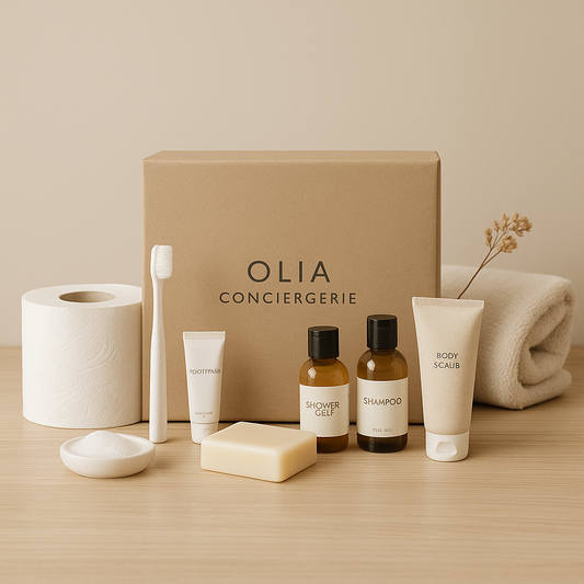 Kit Hygiène Premium – Olia Conciergerie